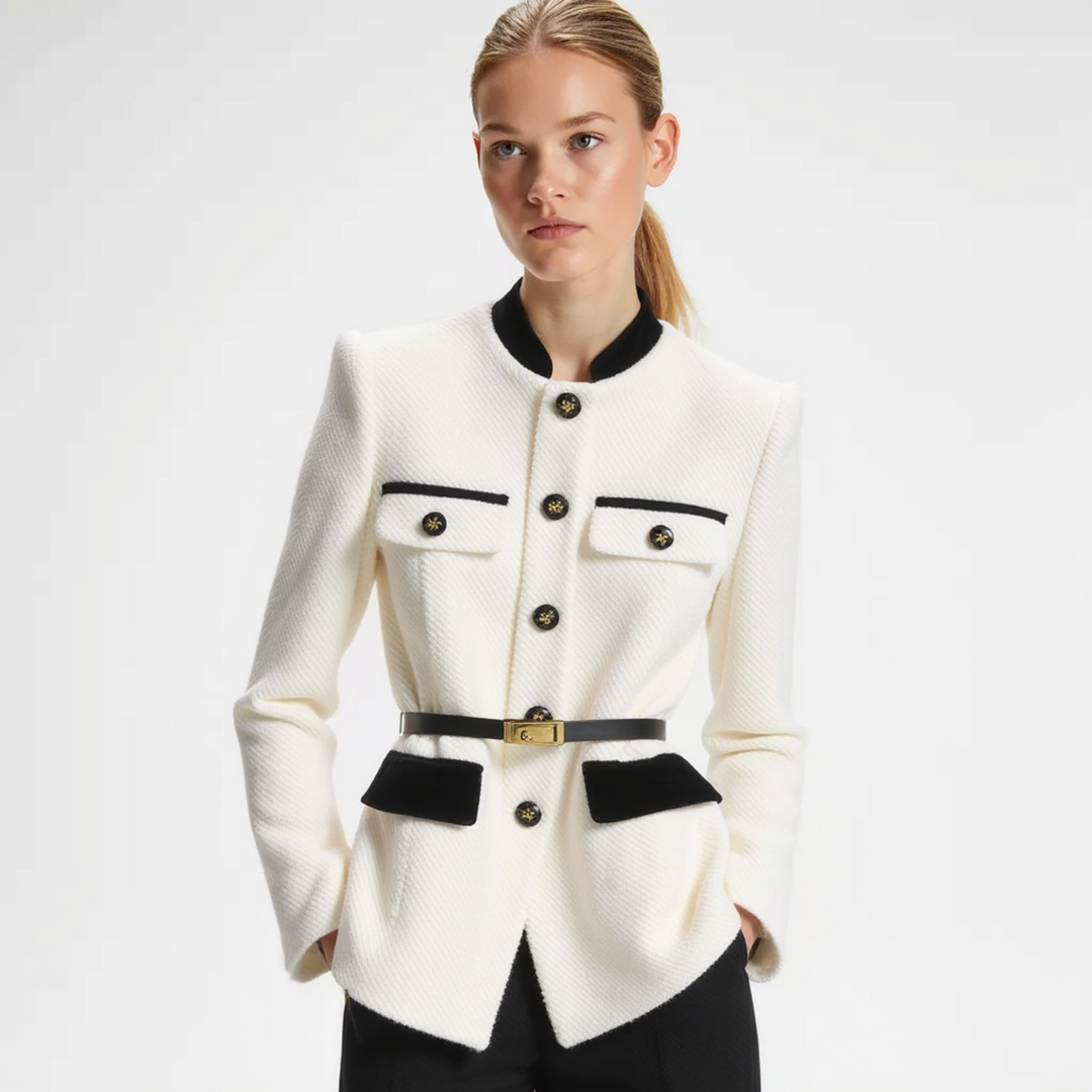 VICTORIA LUXE TWEET BLAZER