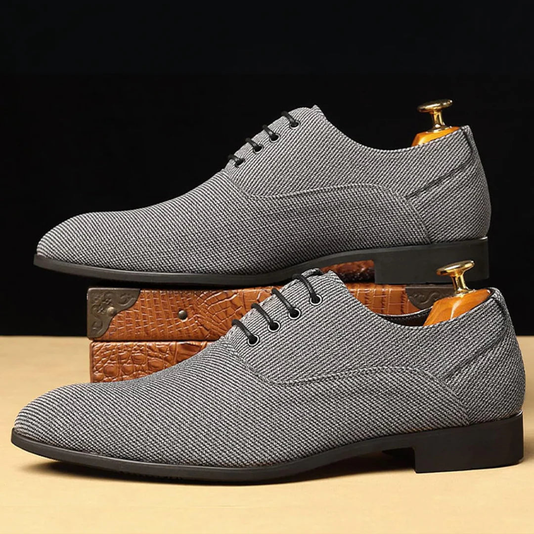KINGSLEY WOVEN CANVAS OXFORDS