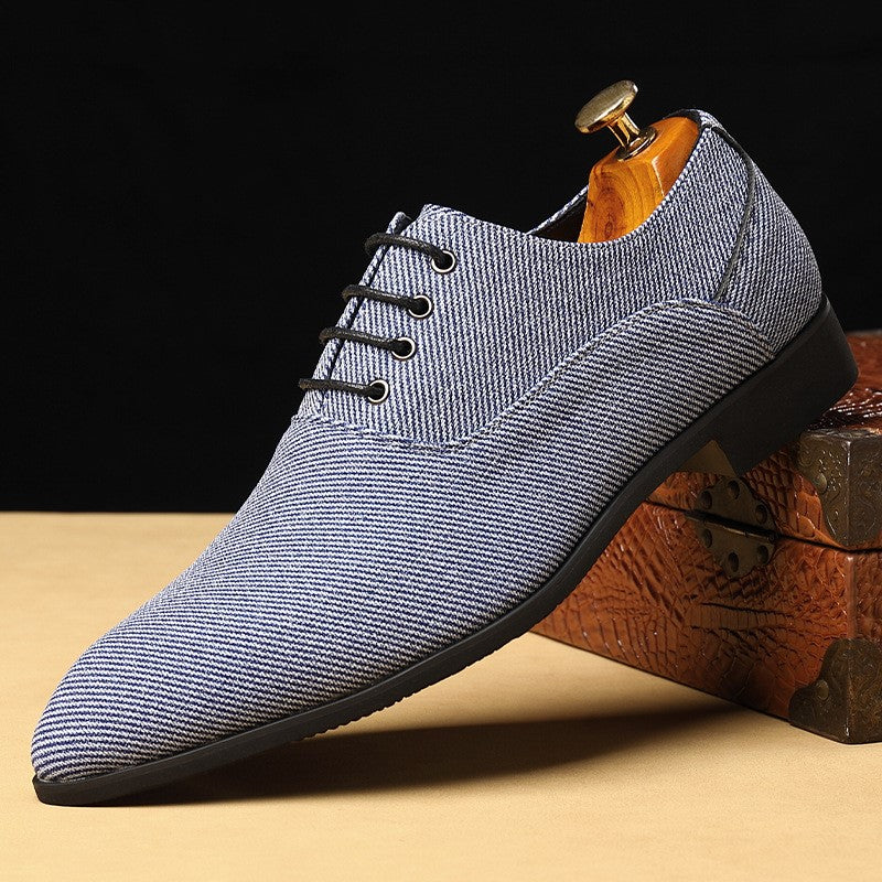 KINGSLEY WOVEN CANVAS OXFORDS