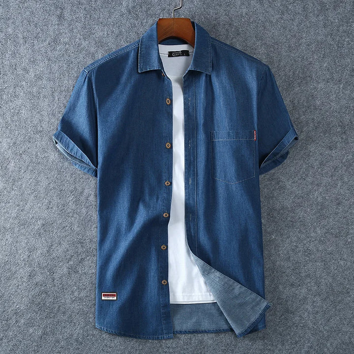 Leo Cotton Denim Shirt