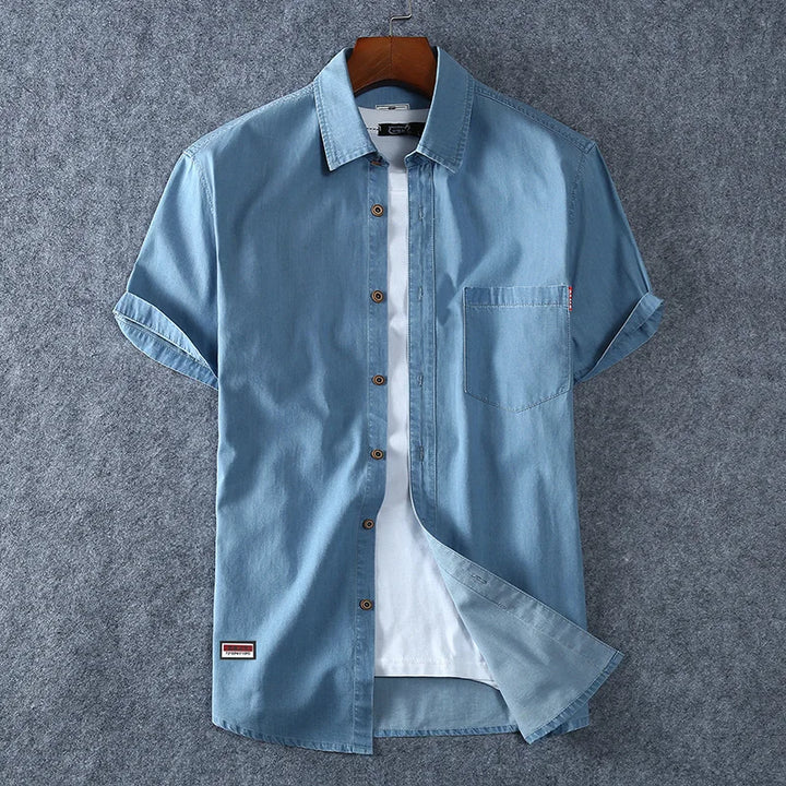 Leo Cotton Denim Shirt