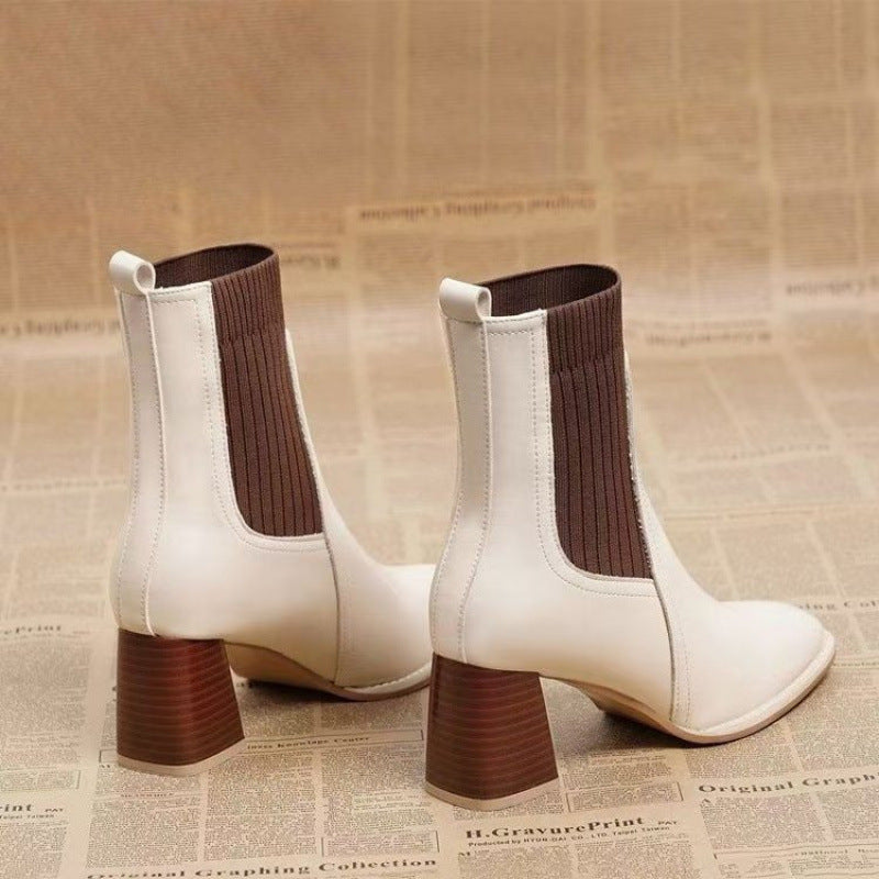 Raffaella Bruno Leather Chelsea Boot
