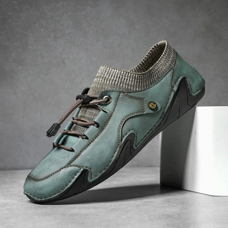 COLTON TRAIL LEATHER SNEAKERS