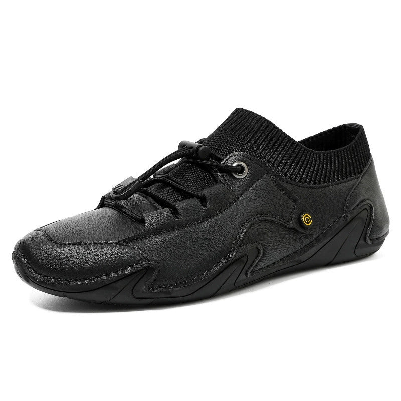 COLTON TRAIL LEATHER SNEAKERS