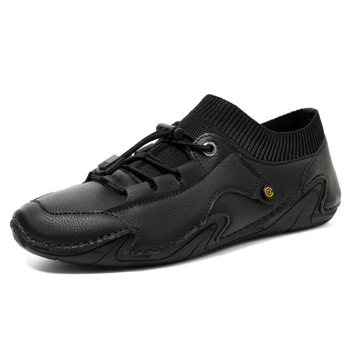 COLTON TRAIL LEATHER SNEAKERS