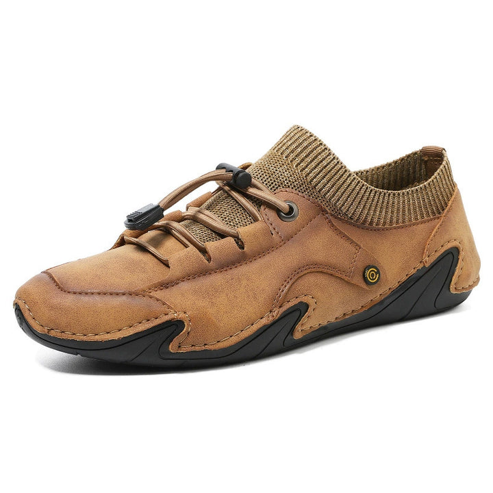COLTON TRAIL LEATHER SNEAKERS