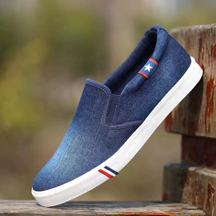 THE LONE STAR DENIM SLIP-ONS
