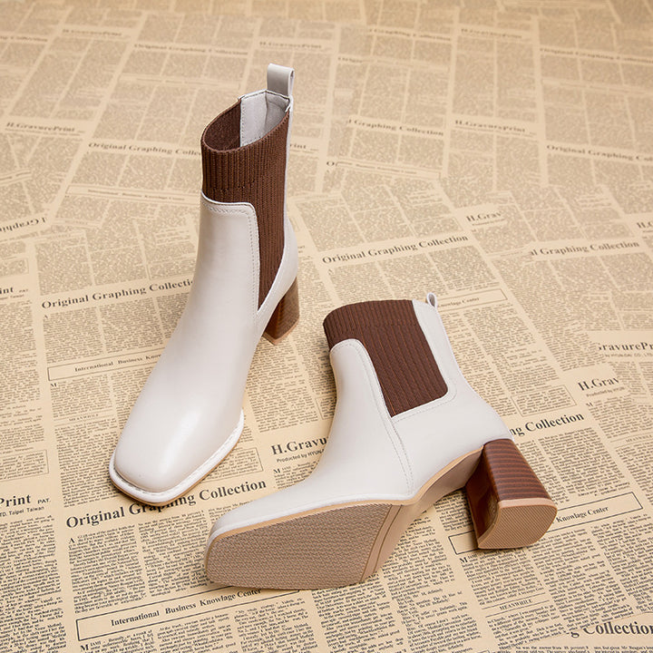 Raffaella Bruno Leather Chelsea Boot