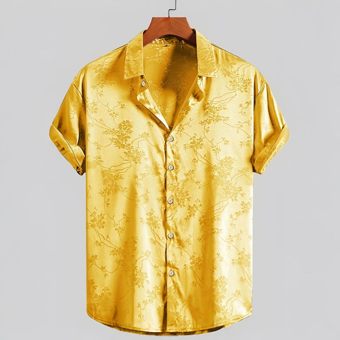 KAITO SILK FLORAL SHIRT