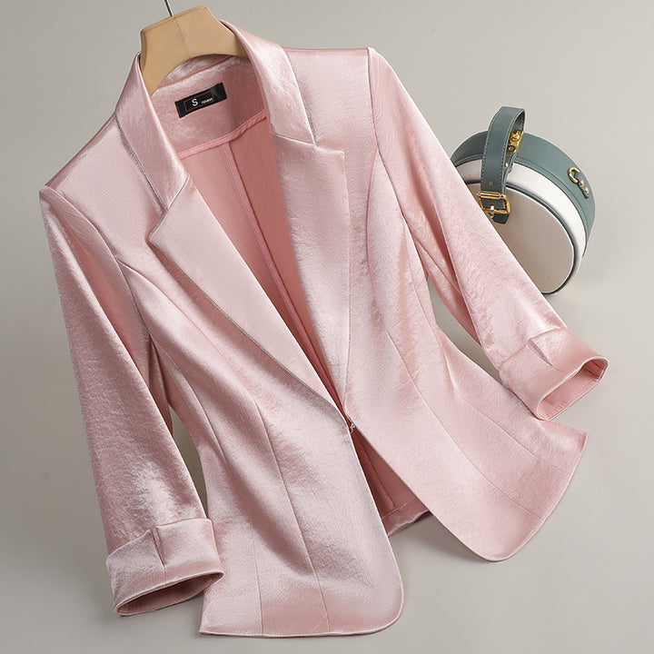 Loren Silk Blazer