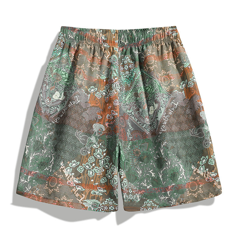 Justin Flare Men's Designer Shorts