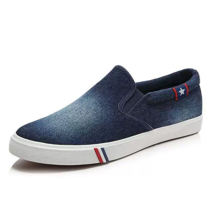 THE LONE STAR DENIM SLIP-ONS