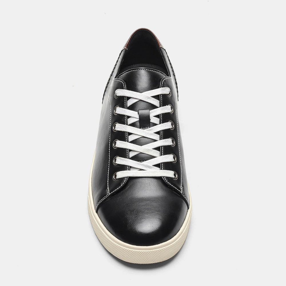 FERRARO PATINA LEATHER SNEAKERS