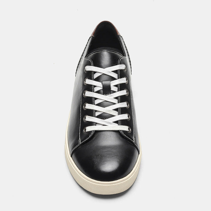 FERRARO PATINA LEATHER SNEAKERS