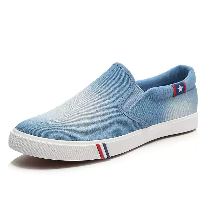 THE LONE STAR DENIM SLIP-ONS