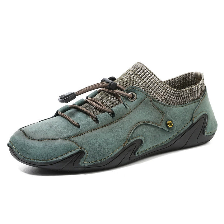 COLTON TRAIL LEATHER SNEAKERS