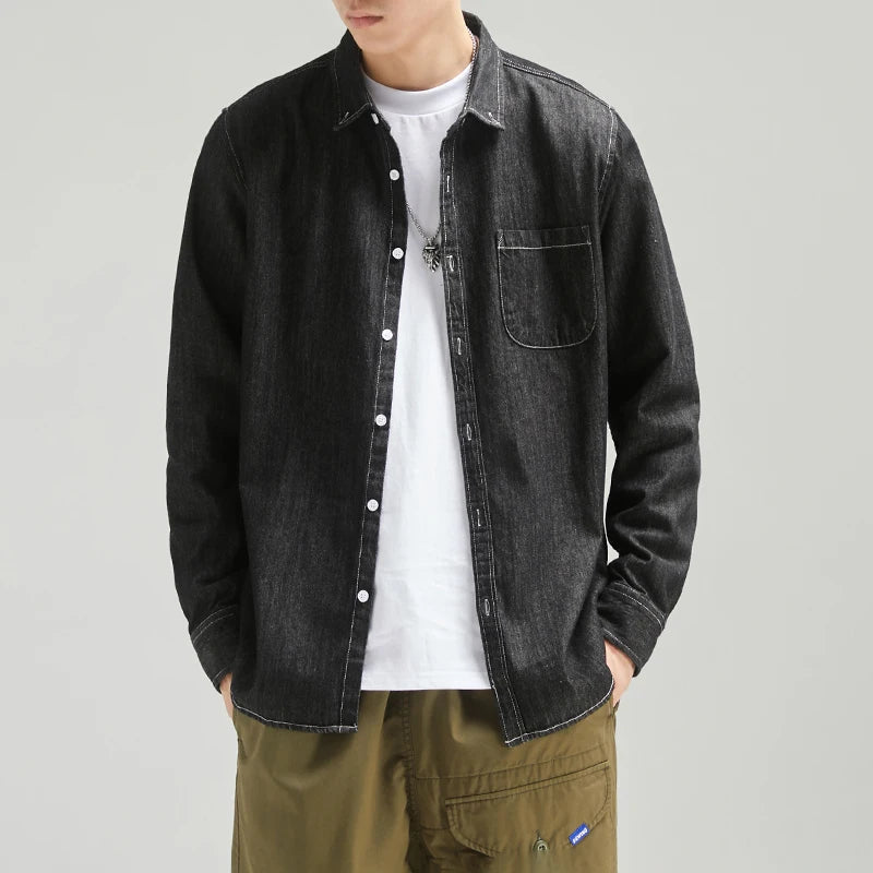 Noah Denim Cotton Shirt