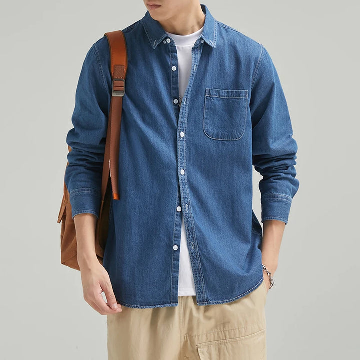 Noah Denim Cotton Shirt