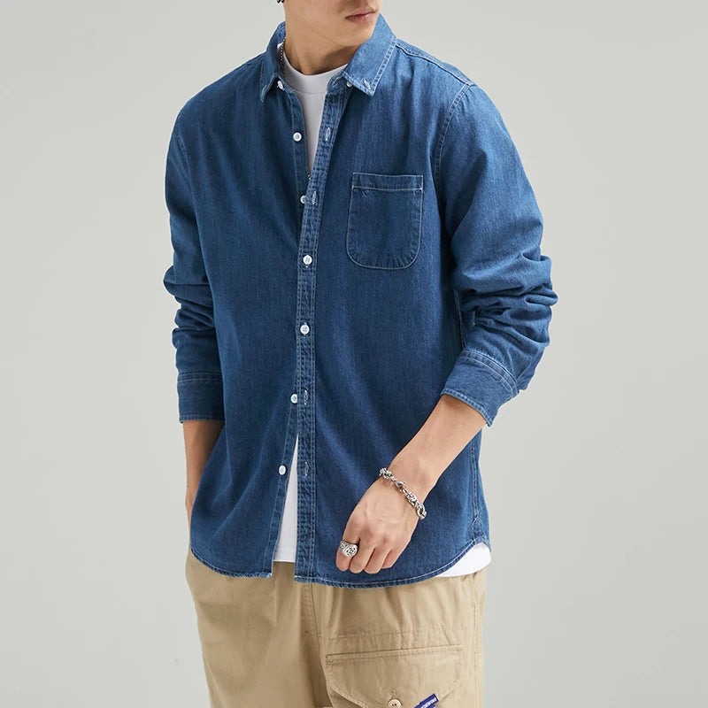 Noah Denim Cotton Shirt
