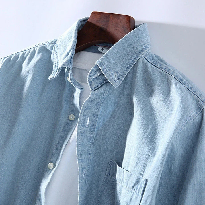 Miles Denim Cotton Shirt