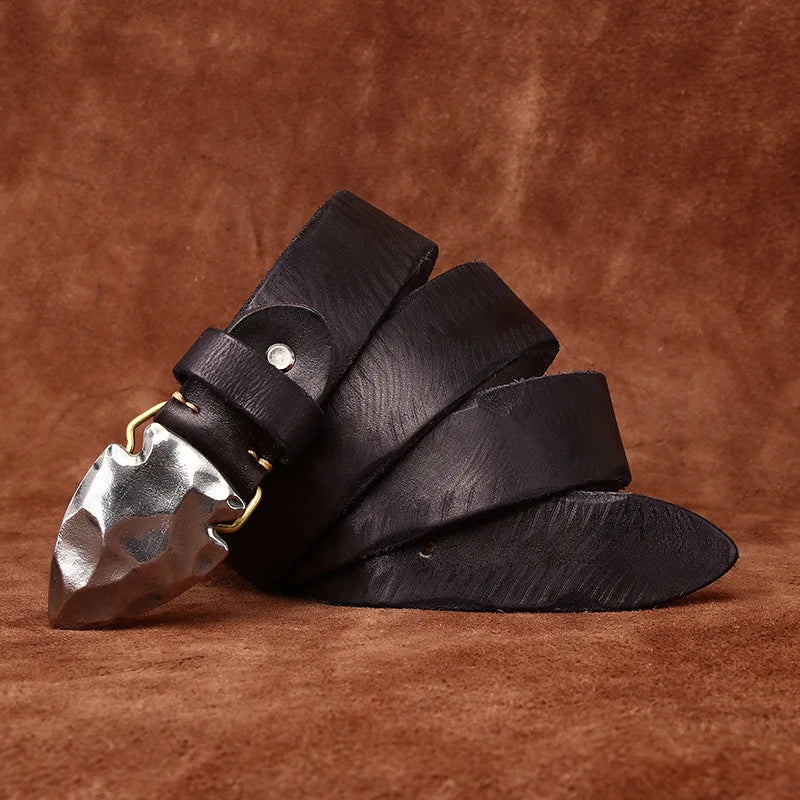 The Ridgeback Full-Grain Leather Belt