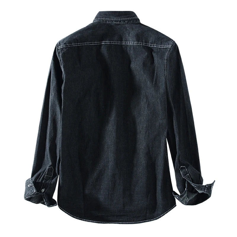 Miles Denim Cotton Shirt
