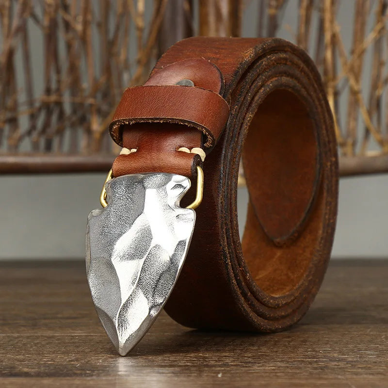 The Ridgeback Full-Grain Leather Belt