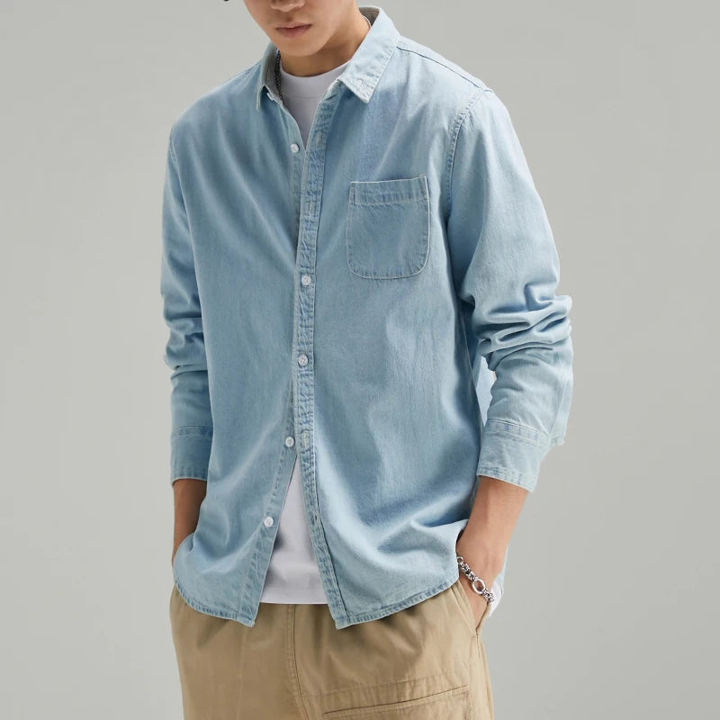 Noah Denim Cotton Shirt