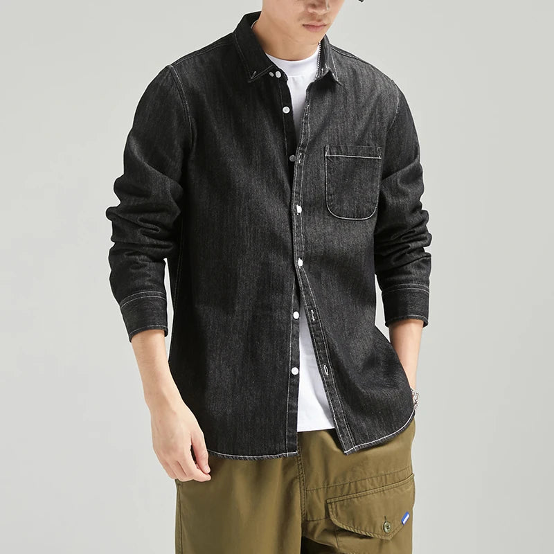 Noah Denim Cotton Shirt