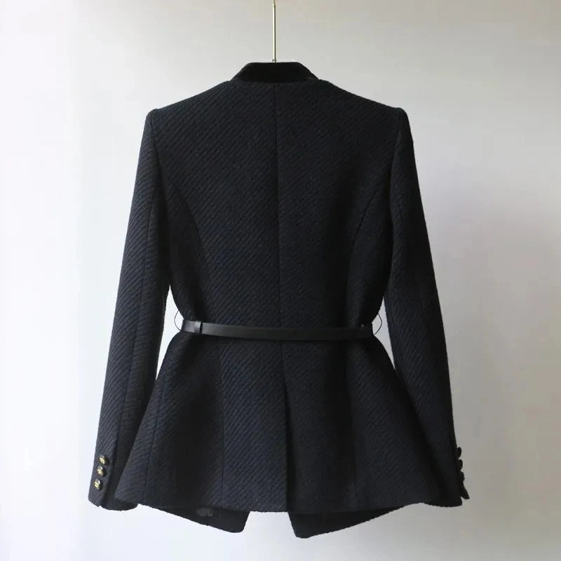 VICTORIA LUXE TWEET BLAZER