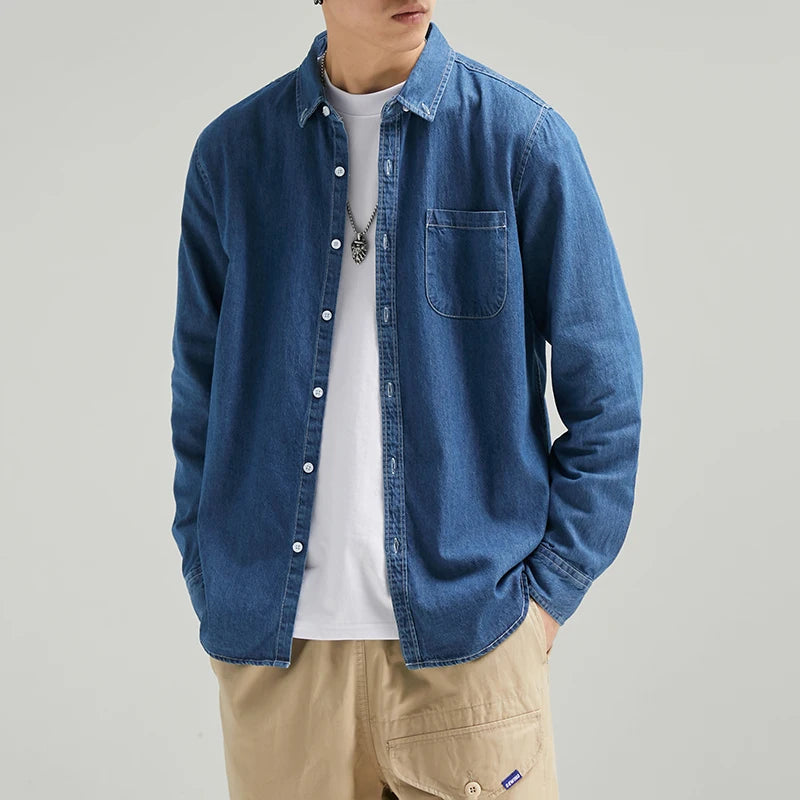 Noah Denim Cotton Shirt