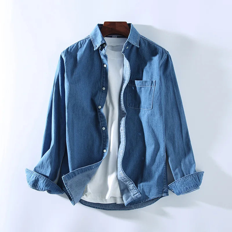 Miles Denim Cotton Shirt