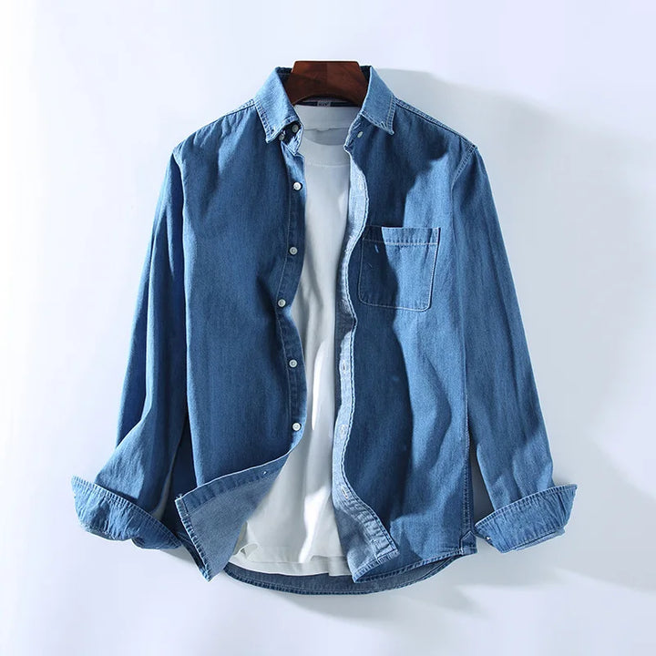 Miles Denim Cotton Shirt