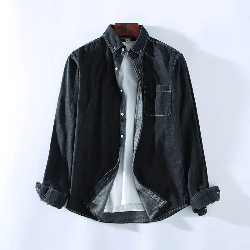 Miles Denim Cotton Shirt