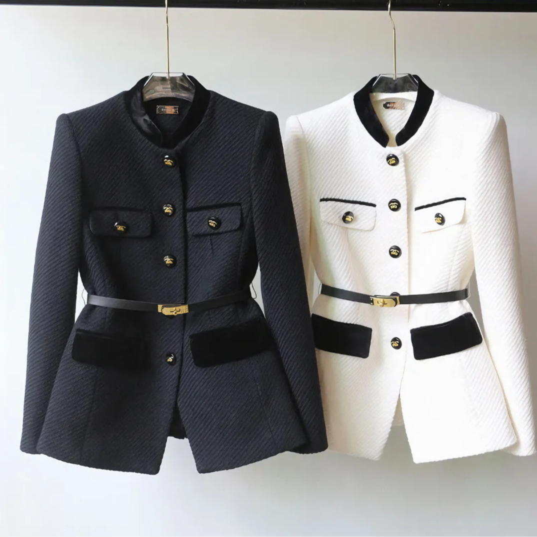 VICTORIA LUXE TWEET BLAZER