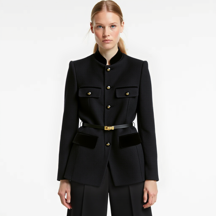 VICTORIA LUXE TWEET BLAZER